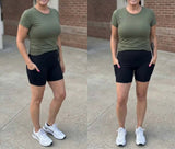 Anchored Arrow PRE ORDER  (Biker Shorts, Capri and Full Length Leggings)