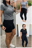 Anchored Arrow PRE ORDER  (Biker Shorts, Capri and Full Length Leggings)