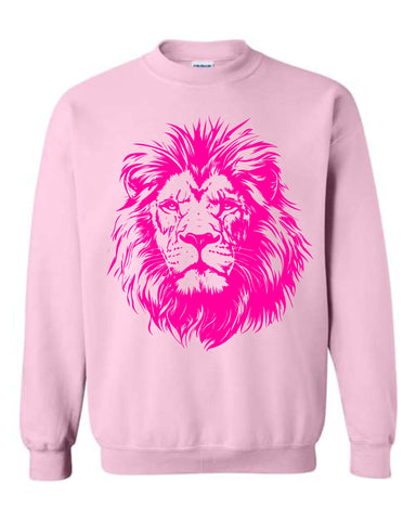 Pink on Pink Lion
