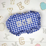 Gingham Frilly Bags